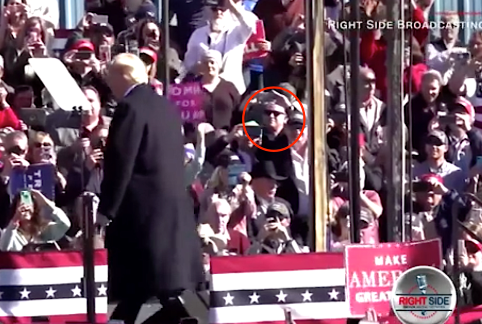 WATCH: Video shows indicted Giuliani henchman got VIP treatment at Trump rally last year