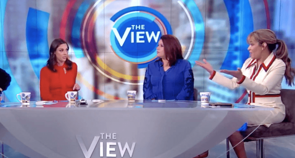 The View’s Abby Huntsman gets schooled for blaming Pelosi for party-line impeachment vote