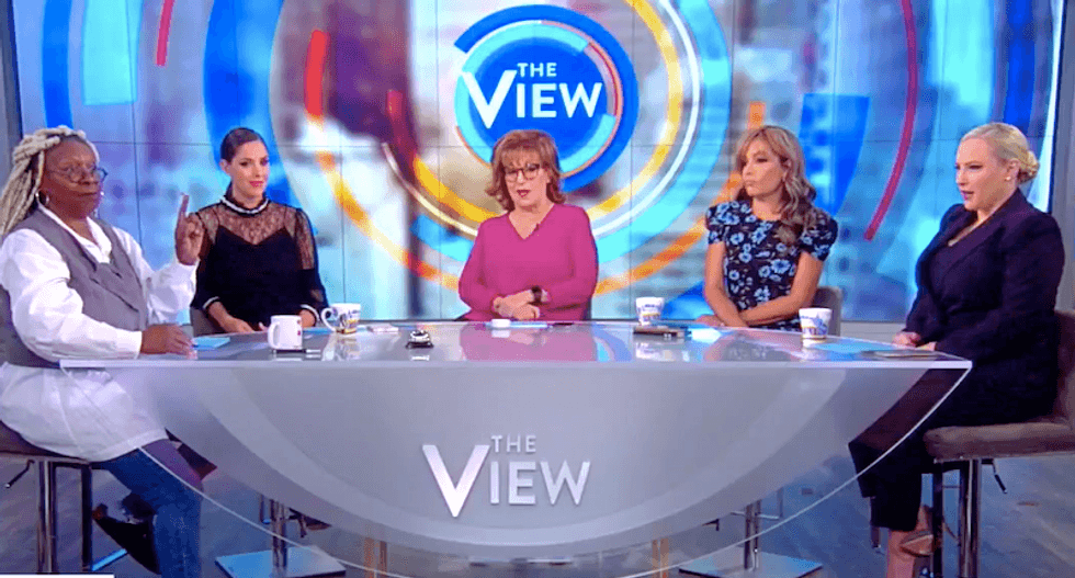 The View co-hosts reveal their fears of Trump's 'zombie apocalypse' supporters: 'When we disappear -- start running'