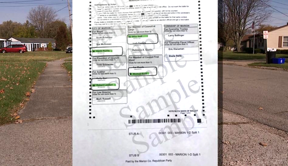 Ohio Republicans charged with distributing phony sample ballots in election fraud case