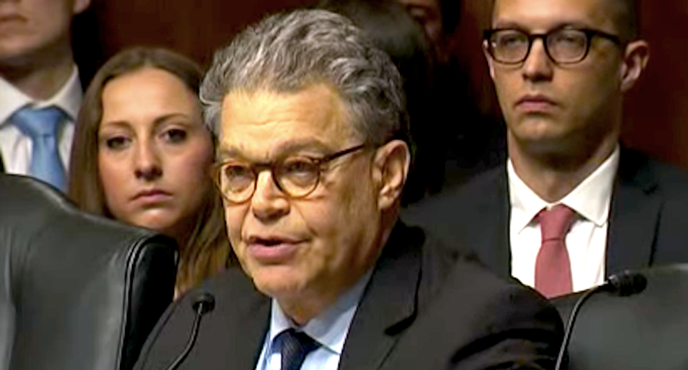 Al Franken breaks social media silence to reveal he asked FBI to investigate Jeff Sessions' Russia falsehoods