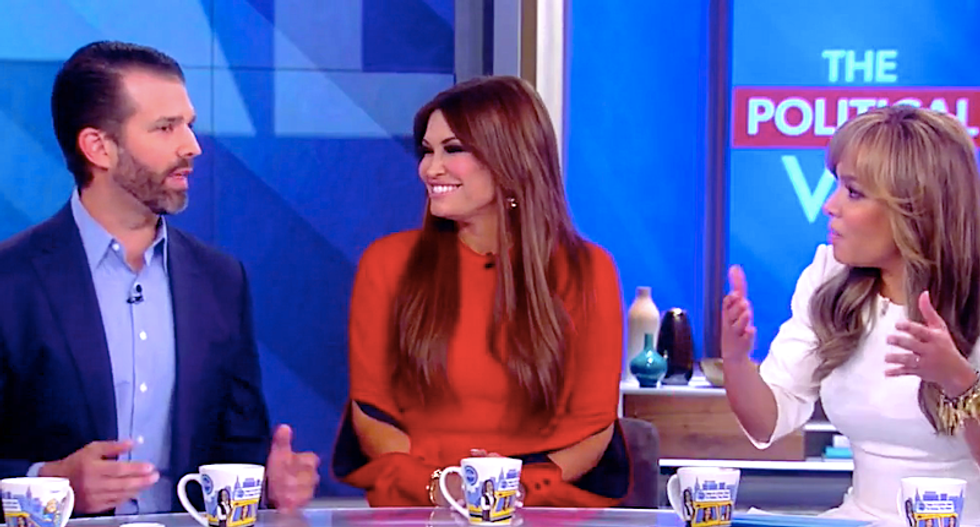 Donald Trump Jr. still complaining about hosts on 'The View' three days after he said they were triggered