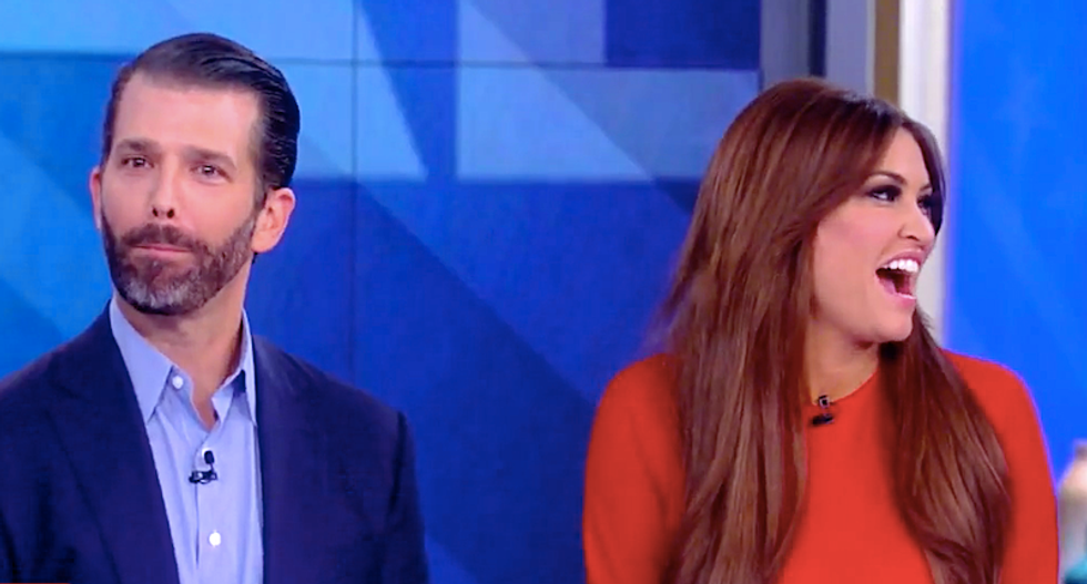 Trump campaign chief’s firm has been making ‘payments out of public view’ to Donald Trump Jr’s girlfriend: report