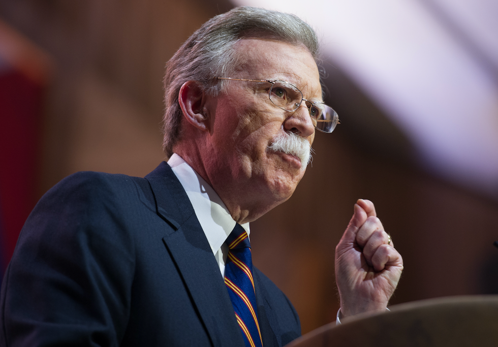 John Bolton trashes Trump in private speech -- and hints his Syria pullout was based on financial interests: report