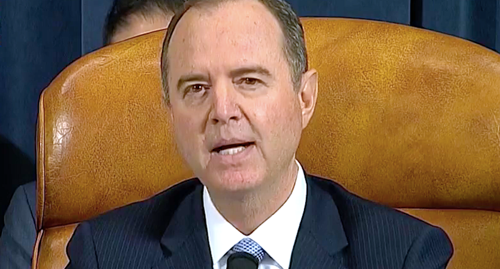 Adam Schiff tosses Mulvaney’s ‘get over it’ remark back in his face as he makes the case for Trump’s impeachment
