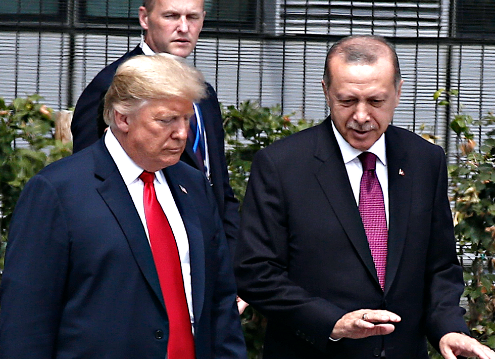 Turkish forces launch attacks on Syrian Christian communities as Trump welcomes Erdogan to the White House