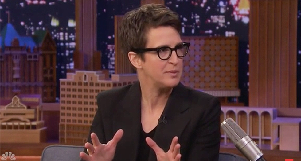 'It takes a small mind to want to out a whistleblower': Rachel Maddow blasts Trump and GOP