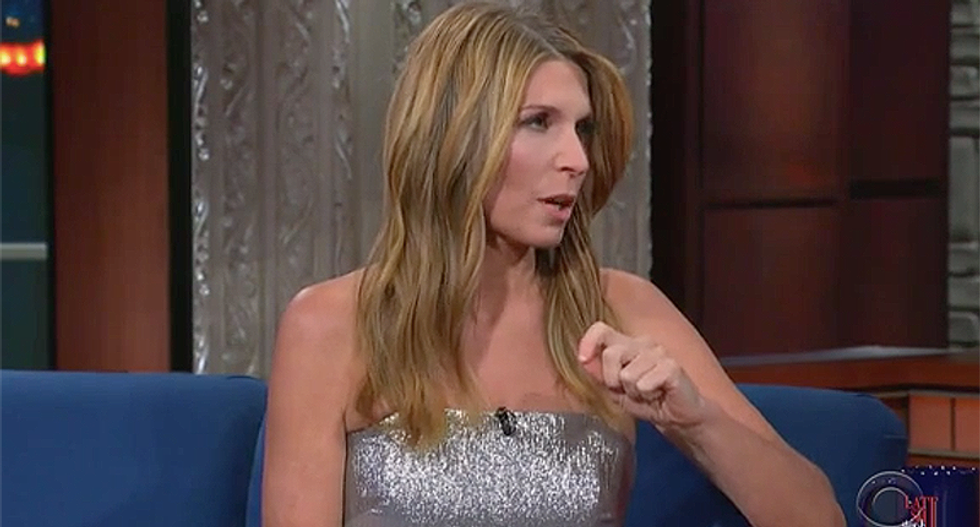 Nicolle Wallace tells Colbert why she cursed at Fox News host Laura Ingraham -- and that she left the GOP
