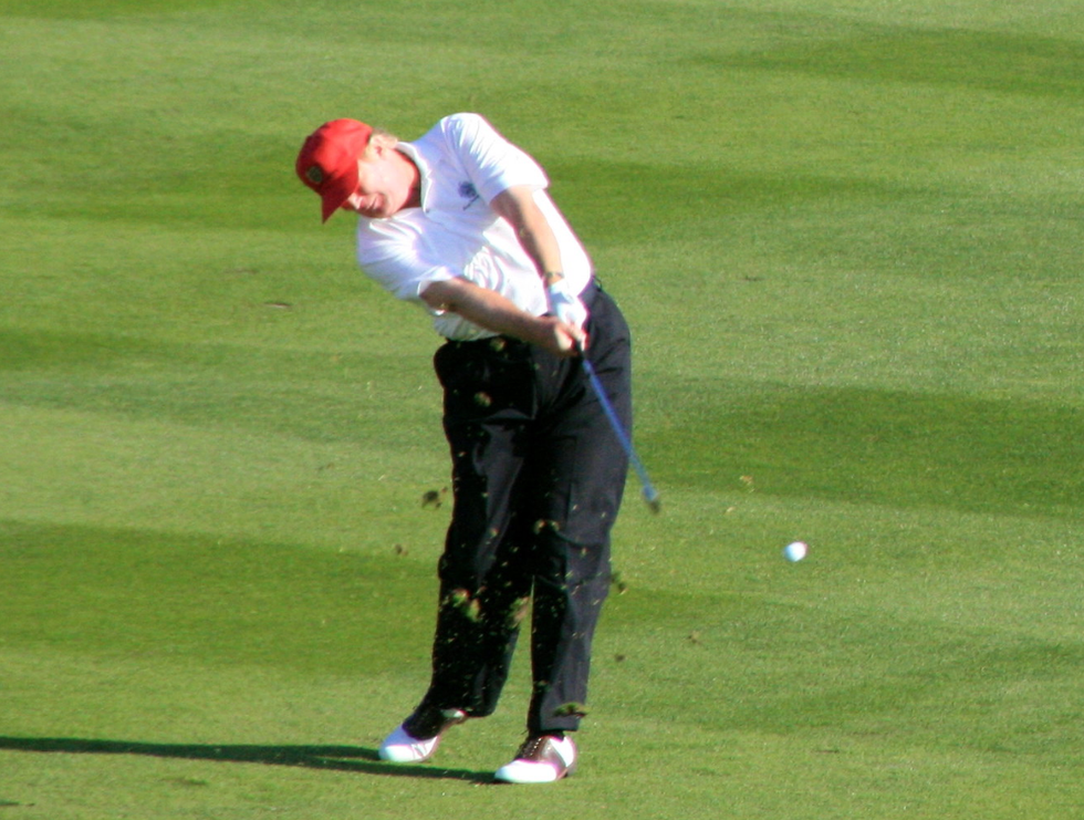 Trump's European golf courses lost over $20 million last year