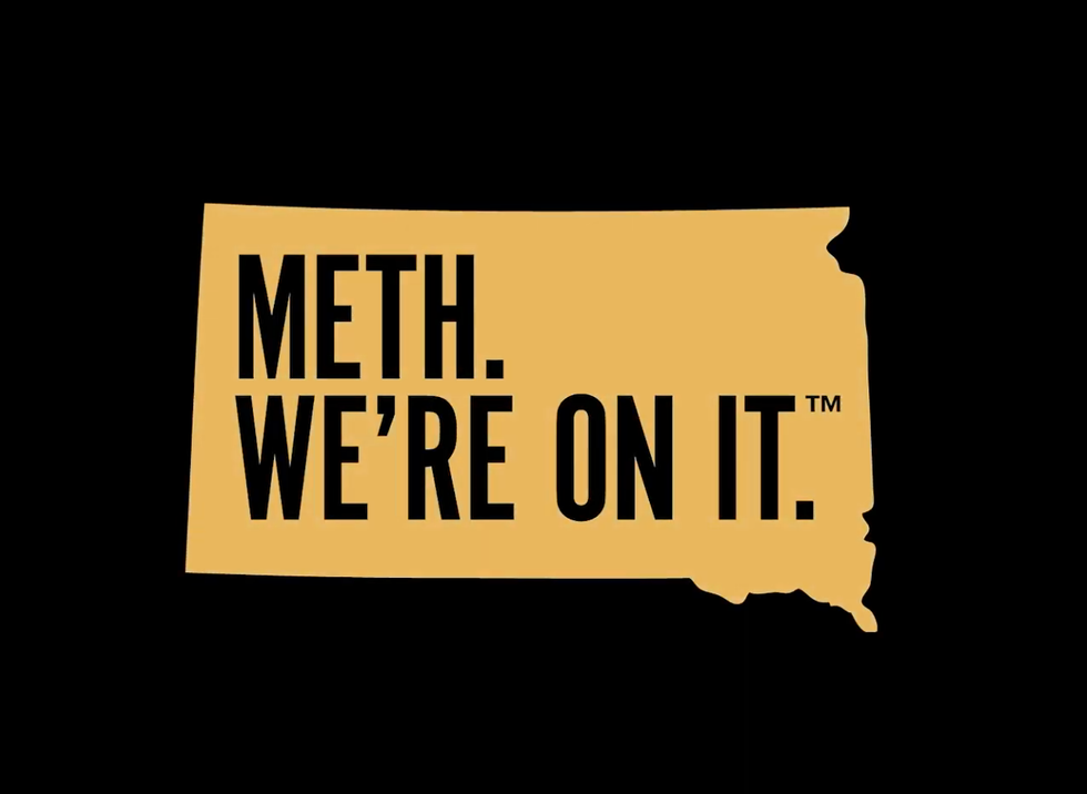 South Dakota governor's new anti-meth ad mocked for its awkward motto: 'Meth. We're on it'