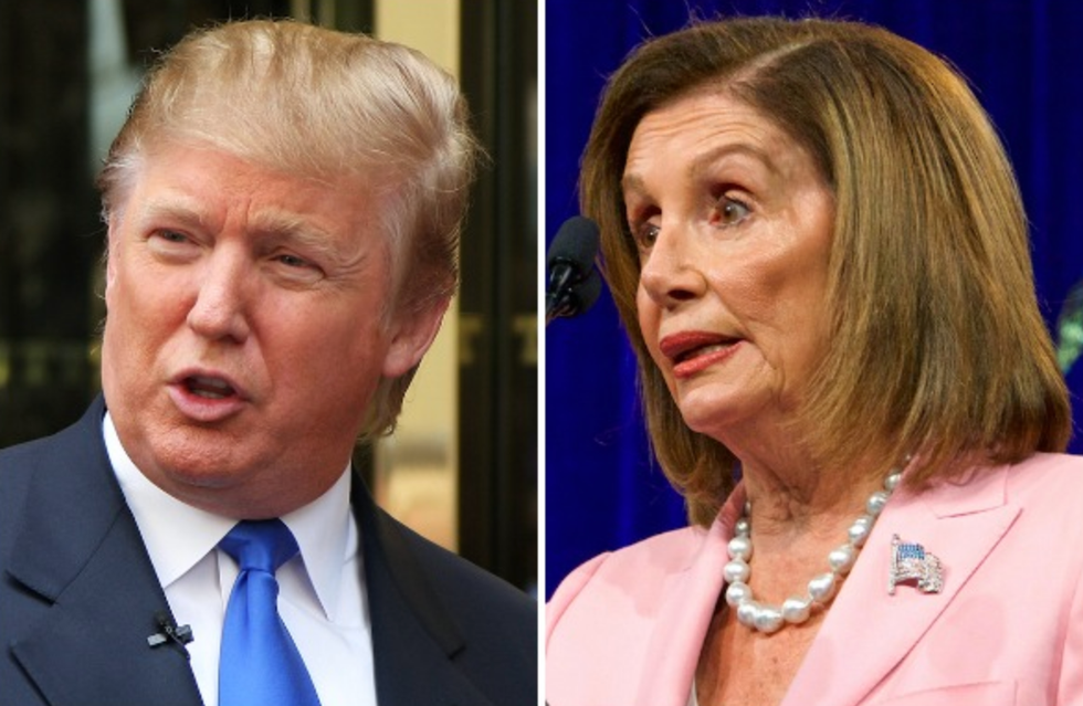 ‘Losing his grip on reality’: Trump mocked for attacking Pelosi over a quote that actually came from Fox News