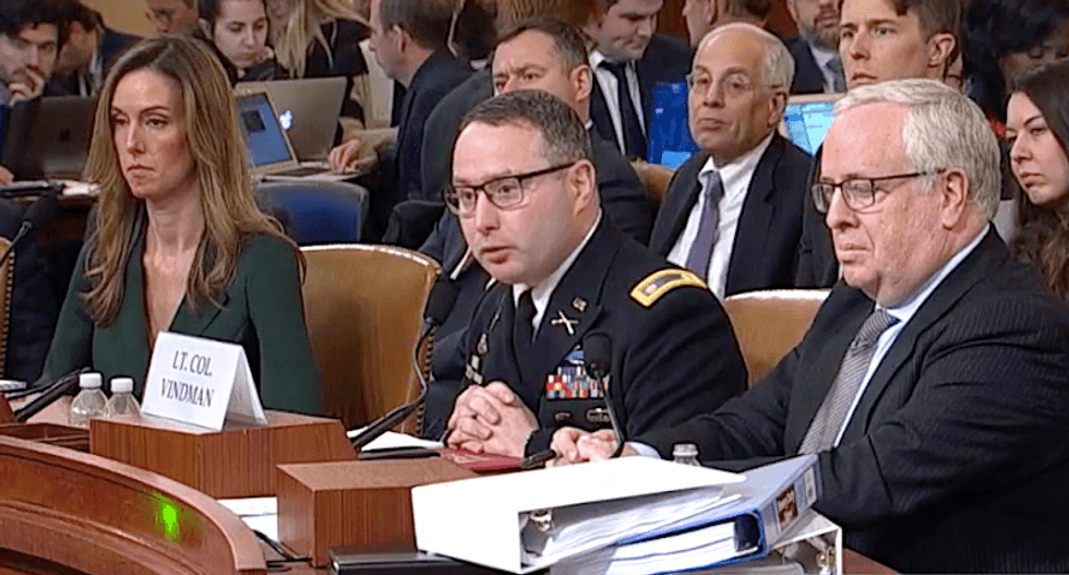 Audience breaks into applause as Vindman explains why he's not afraid of testifying against Trump