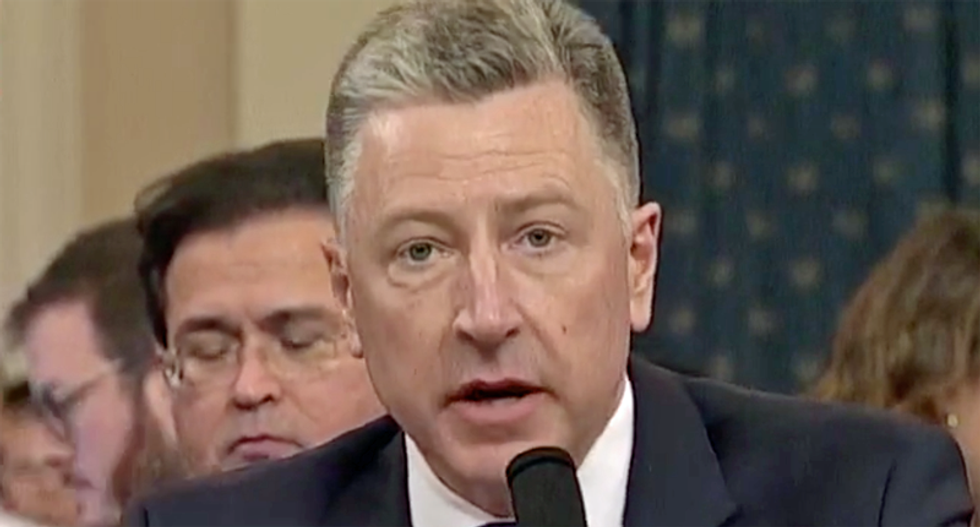 GOP’s impeachment witness Kurt Volker tosses Giuliani under the bus – and makes a damning update to his testimony