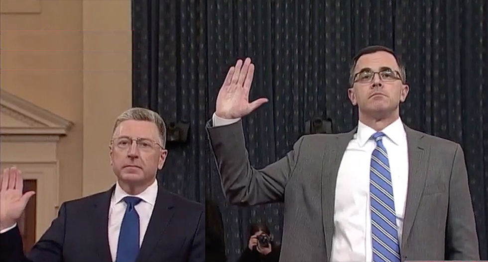 Even the Republican witnesses make Donald Trump look like a depraved criminal