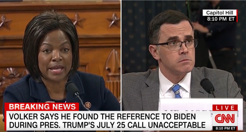 NSC aide Morrison flounders as lawmaker asks why he reported Trump’s phone call if he didn’t think it was a big deal