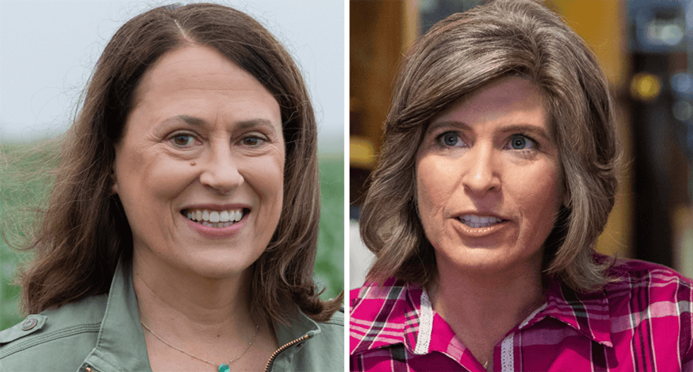 Democrat Teresa Greenfield leads GOP Sen. Joni Ernst in 'Gold Standard' poll of Iowa