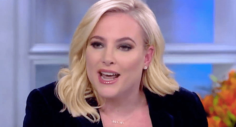 The View's Meghan McCain gets busted for claiming GOP's impeachment coverup has Democratic support