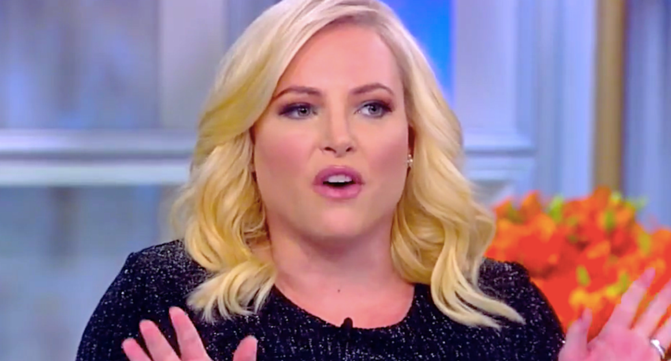 Meghan McCain snaps at View co-hosts for getting ‘cheap applause’ after she’s schooled on impeachment hearings