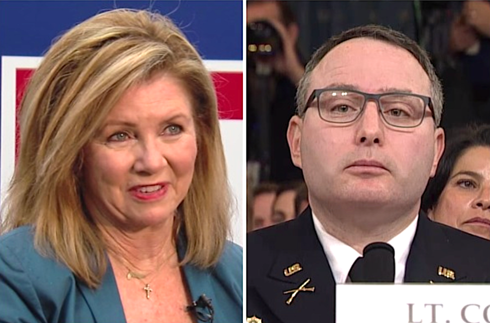 ‘Delete your account traitor’: GOPer Marsha Blackburn slammed for ugly smear of Lt. Col. Vindman