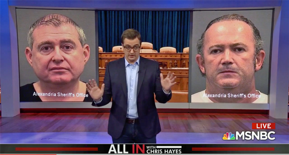 Watch Chris Hayes’ epic scolding of the commander-in-chief in MSNBC special before a live studio audience