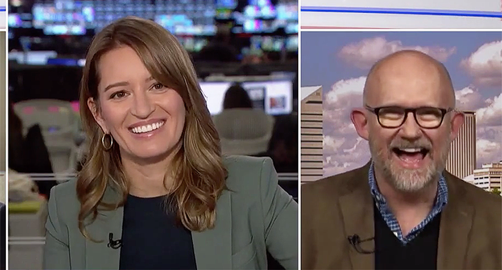 'If Trump says 'come over and shave my back' Lindsey Graham will be there": Rick Wilson grosses out MSNBC's Katy Tur