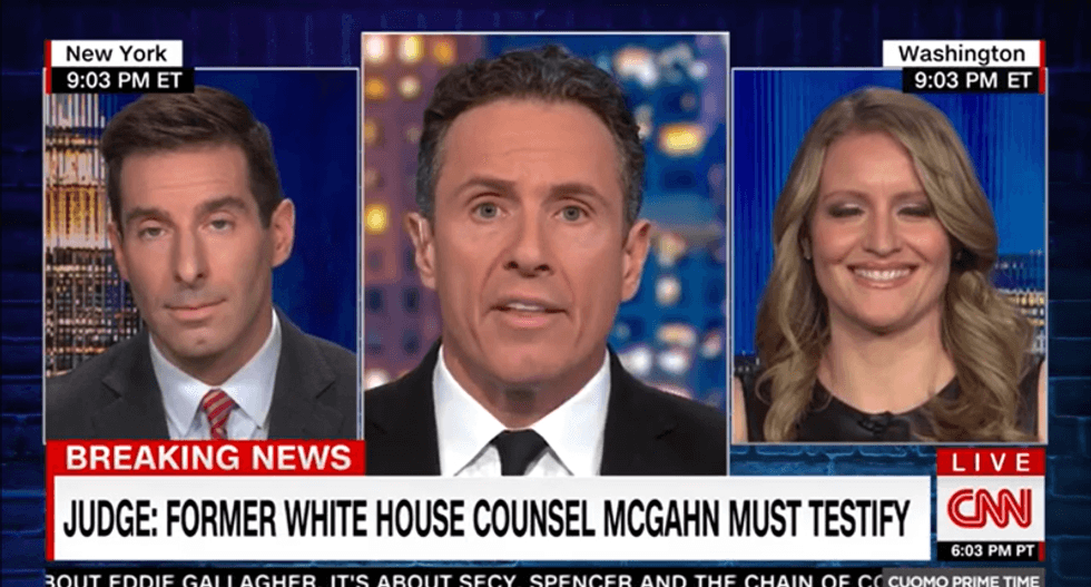 Trump adviser smacked down on CNN for attacking judge who ruled McGahn must testify