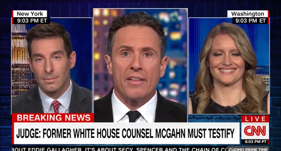 Trump adviser smacked down on CNN for attacking judge who ruled McGahn must testify