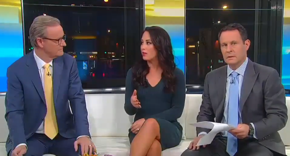 Fox & Friends hosts whine about Trump supporters being called a 'cult' after they scream obscenities at latest rally