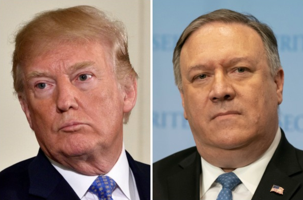 ‘This was weird’: Reporters baffled as Trump contradicts Pompeo and claims US doesn’t support Iran protesters