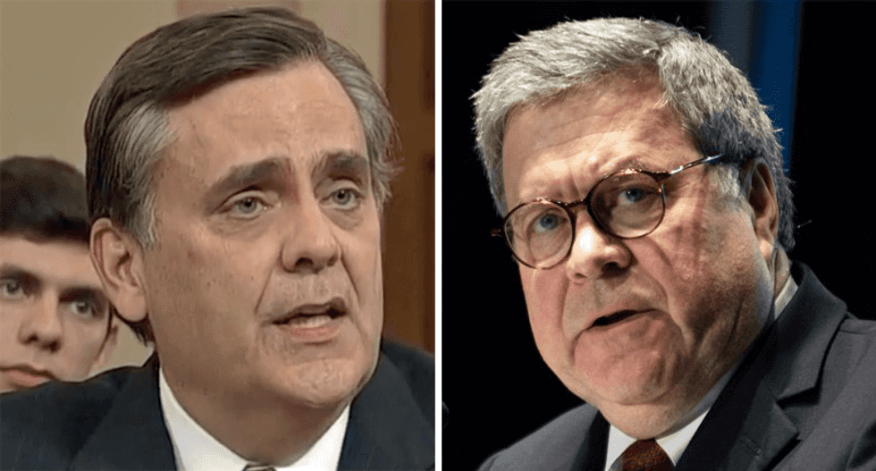 Jonathan Turley walloped for bragging about friendship with Bill Barr: ‘Like a bad reference on a resume’