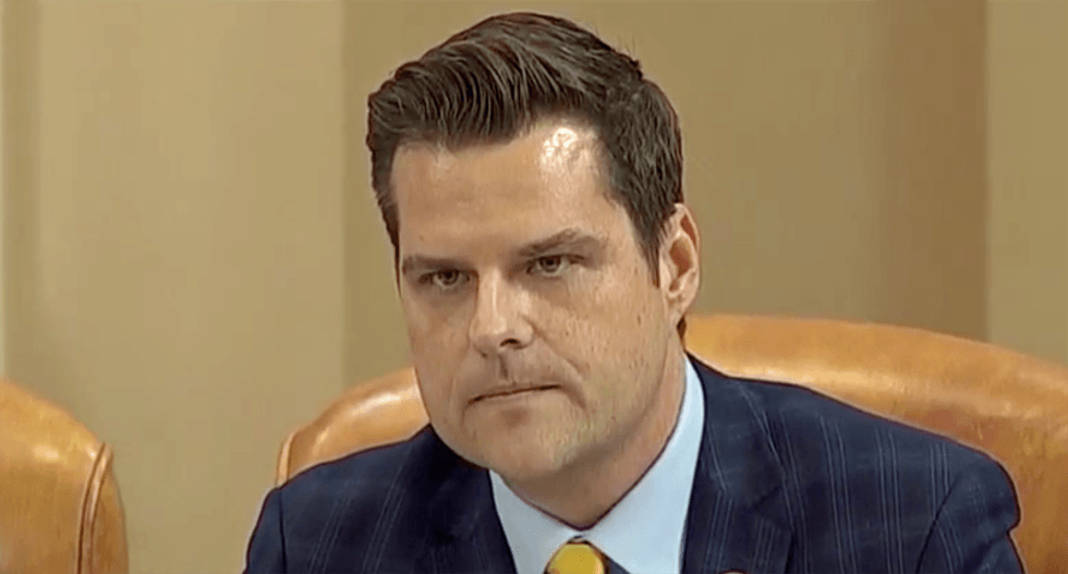 Matt Gaetz buried for painting 'Trump train' bus harassers as victims of an FBI investigation