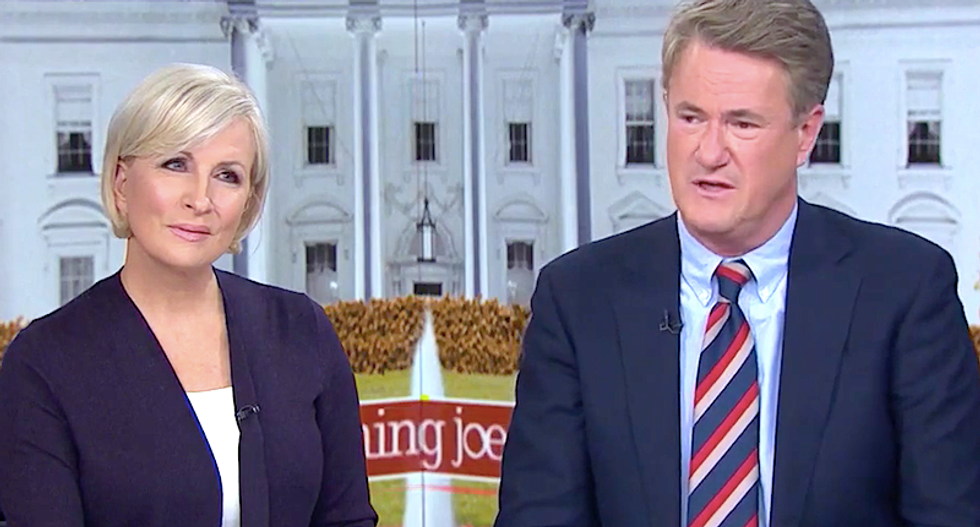 MSNBC's Morning Joe blasts Mike Pence and Melania Trump for boosting 'faux outrage' over Barron reference at impeachment