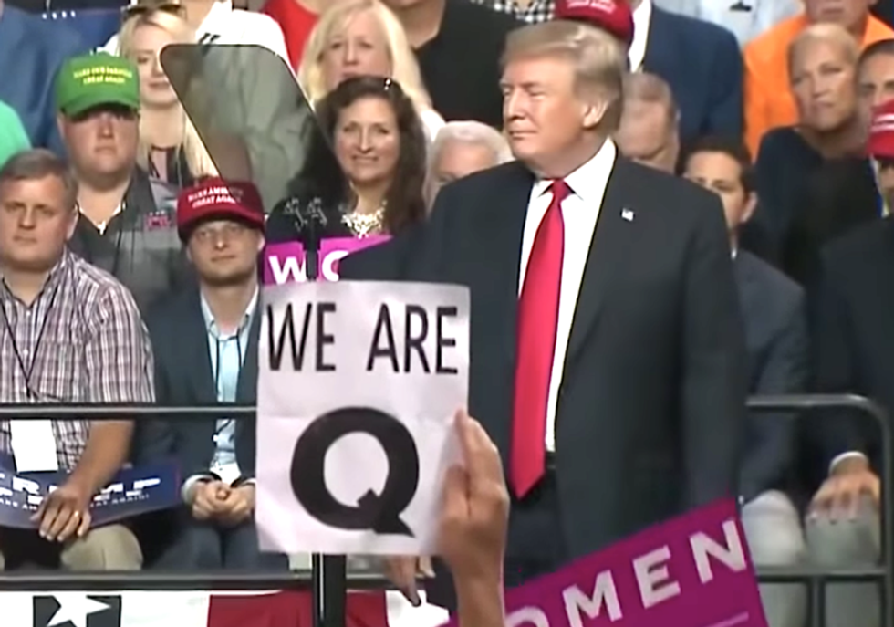 Lawyers use belief in Trump far-right conspiracy theories for murder suspect's insanity defense