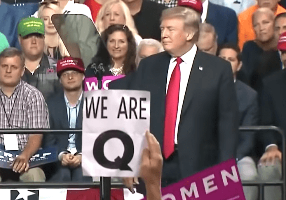 Lawyers use belief in Trump far-right conspiracy theories for murder suspect's insanity defense
