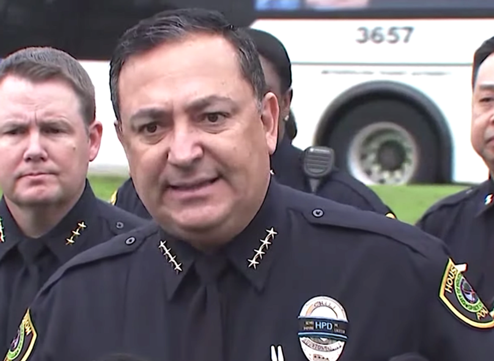 Houston police chief slams GOP for inaction on guns after sergeant is shot to death