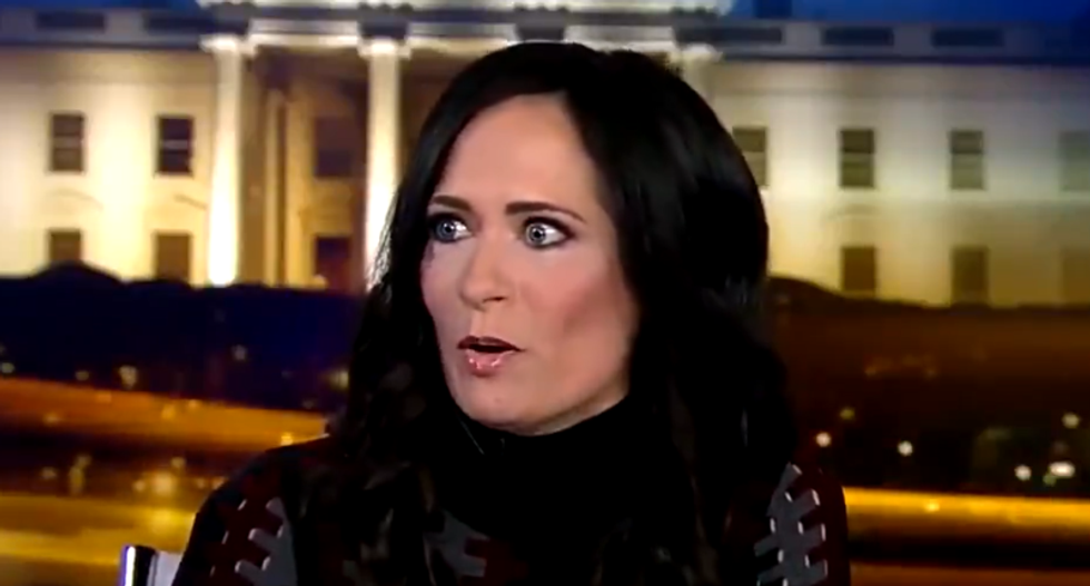 Press secretary Stephanie Grisham throws fit about FBI trying to 'overthrow' Trump — hours after DOJ debunked it