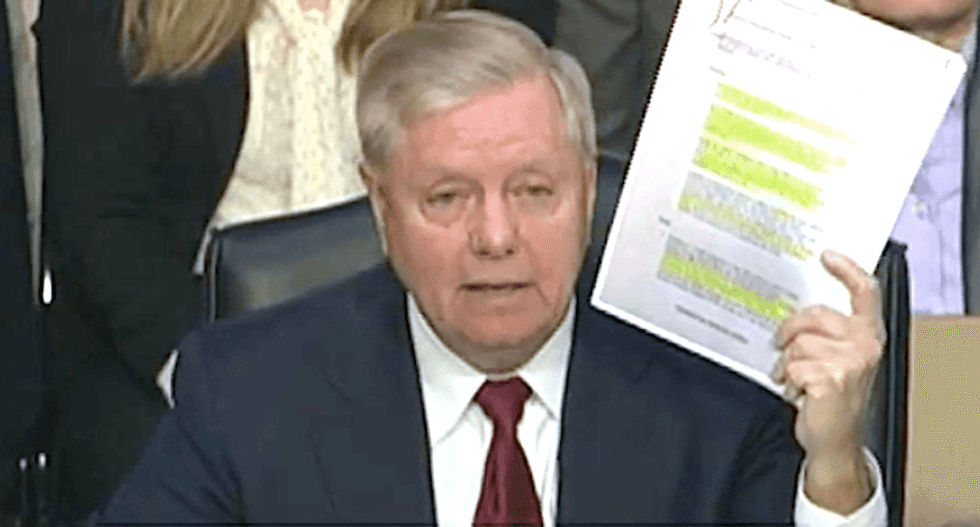 'A bunch of crap!’ Lindsey Graham explodes over ‘salacious’ Russian prostitute allegations in Steele dossier