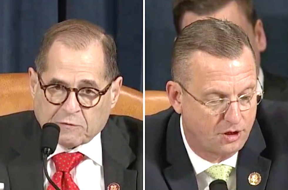 GOP ranking member blurts out a point of order less than 30 seconds into impeachment hearing