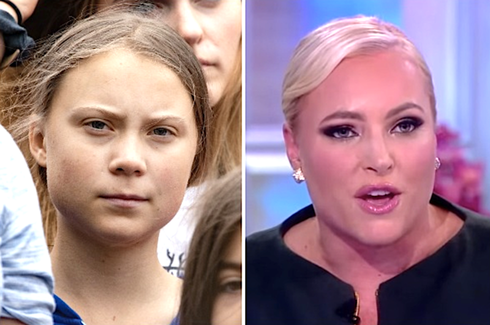 The View's fans rain hell on ‘spoiled brat’ Meghan McCain for attacking Greta Thunberg: ‘What the hell is wrong with you?’