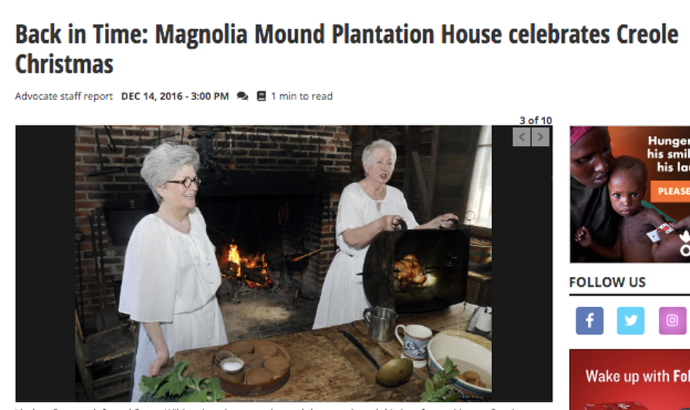 Memo from a historian: White ladies cooking in plantation museums are a denial of history