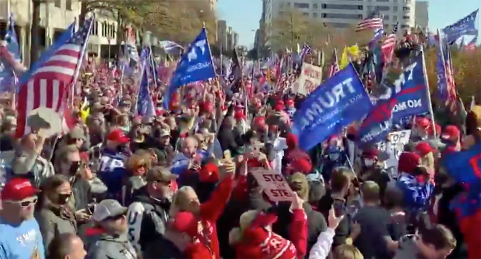 How far-right media is feeding Trump supporters' post-election detachment from reality