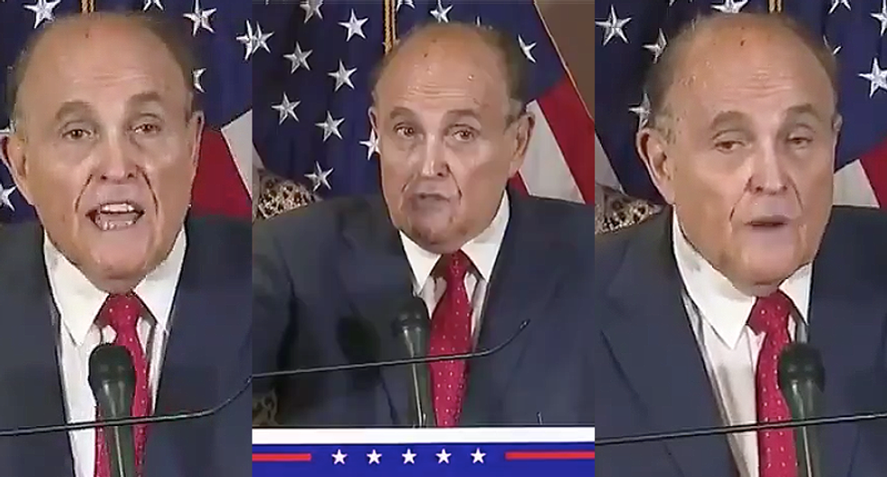 Rudy Giuliani ridiculed for bonkers press conference: 'Not sure Trump got his $20,000 worth'