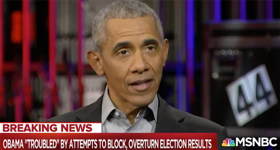 Obama reveals why he's more worried about Republicans than Trump's post-election tantrum