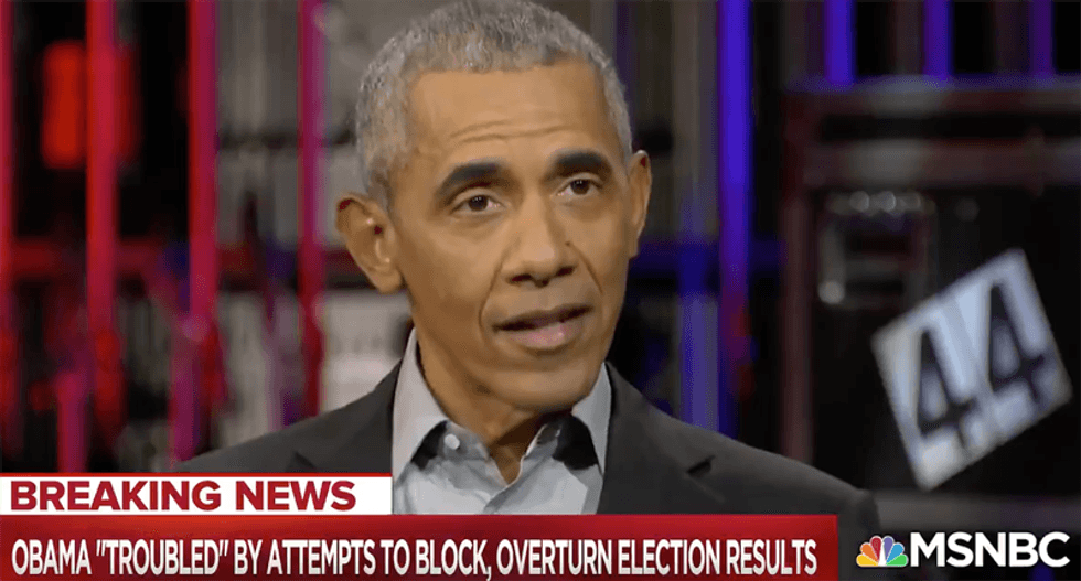 Obama reveals why he's more worried about Republicans than Trump's post-election tantrum