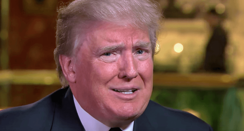 Trump rages at Twitter as users mocking his tiny desk meltdown send #DiaperDon into the top trends