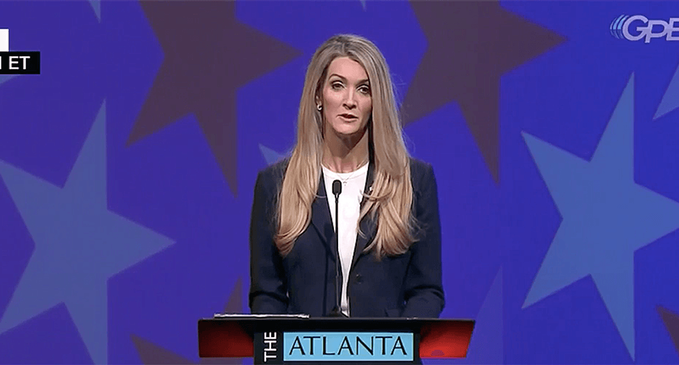 Kelly Loeffler asked twice if she agrees with Trump that the election was rigged -- but refuses to answer