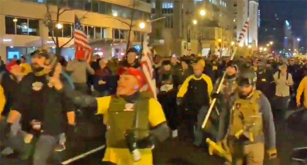 Proud Boys descend upon DC as Trump refuses to concede the 2020 election
