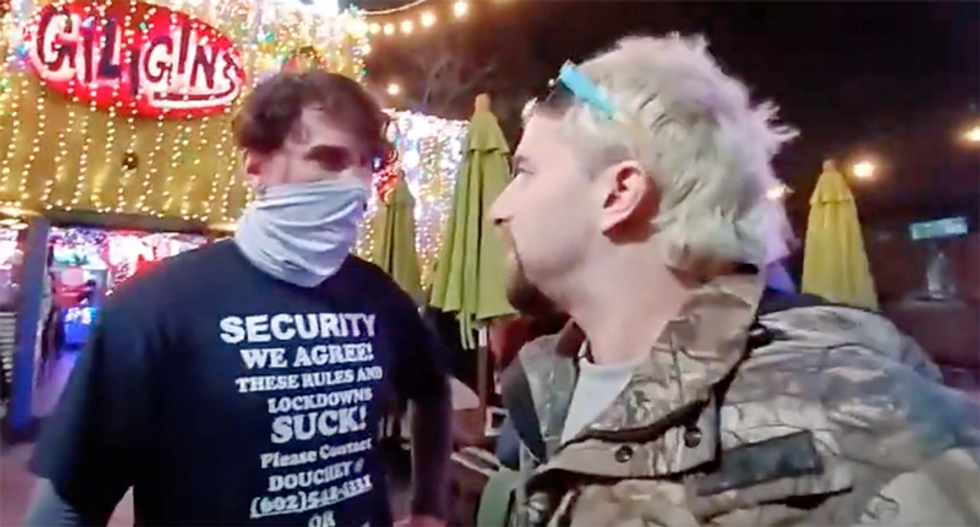 WATCH: Alt-right troll arrested for macing bouncer after getting kicked out of Arizona bar
