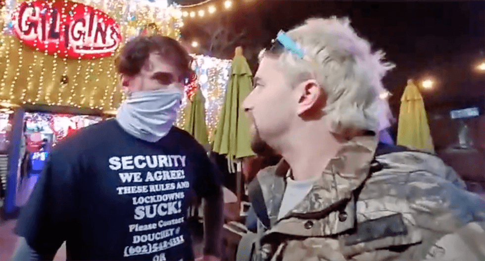 WATCH: Alt-right troll arrested for macing bouncer after getting kicked out of Arizona bar