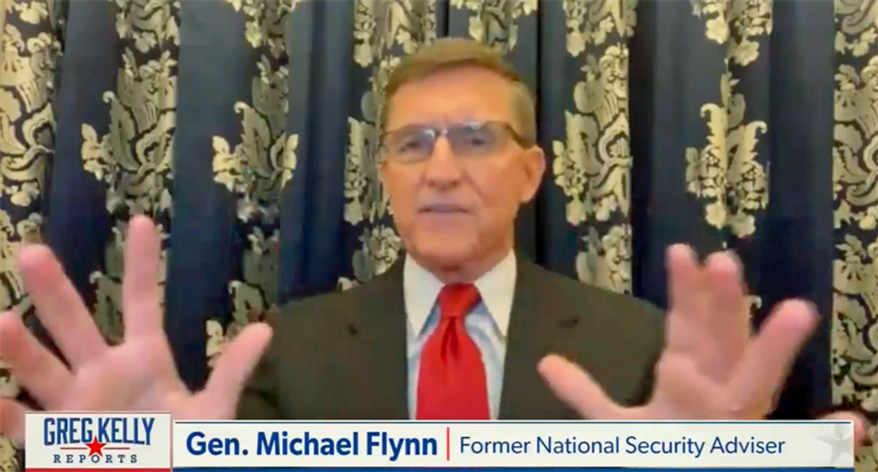 Trump could deploy ‘military capabilities’ to states he lost -- and rerun the election: Mike Flynn